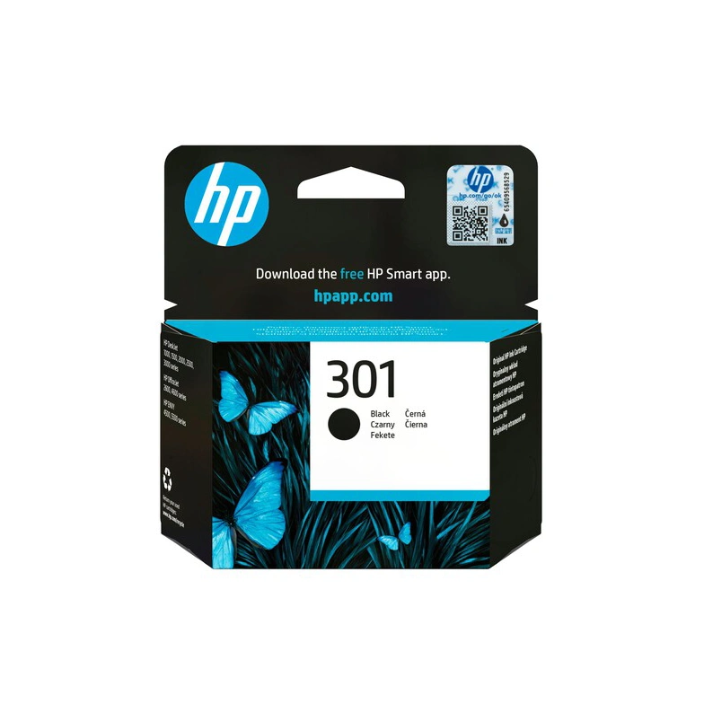 HP 301 Black Ink Cartridge - (CH561EE)