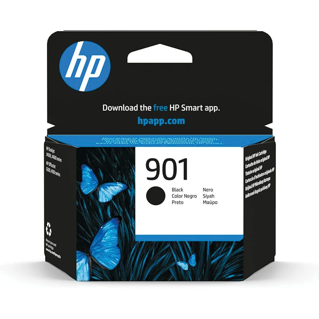 HP 901 Black Ink Cartridge - (CC653AE)