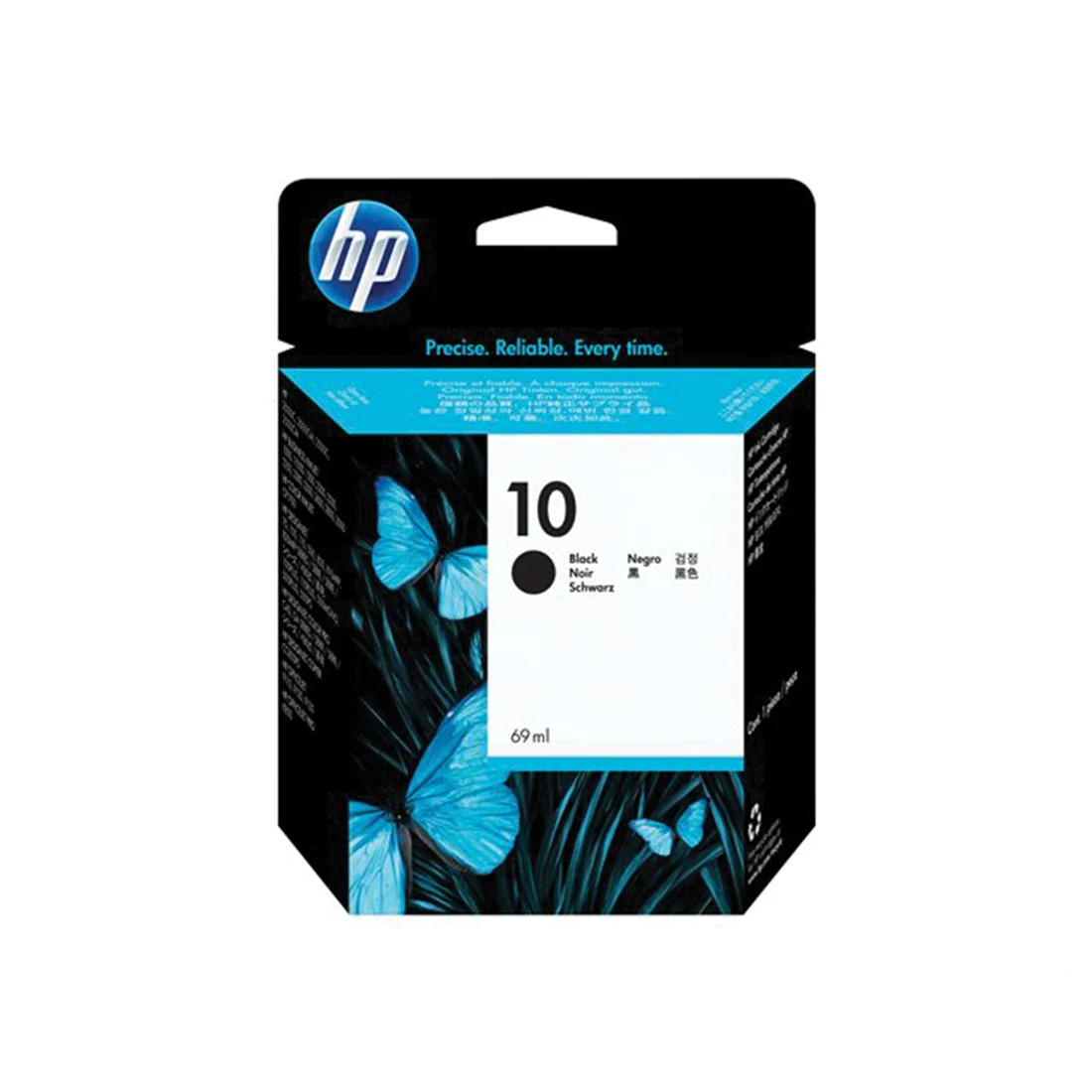 HP 10 Black Ink Cartridge (C4844A)
