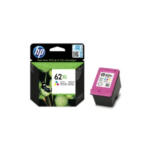 HP 62XL High Capacity Tri-Colour Ink Cartridge - (C2P07AE)