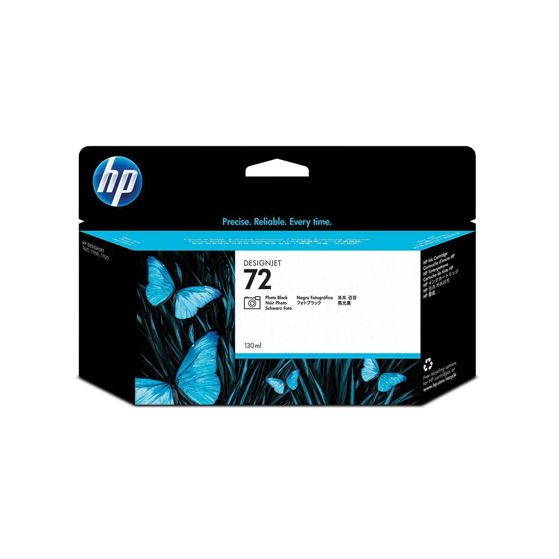 HP 72 Photo Black DesignJet Ink Cartridge (C9370A)