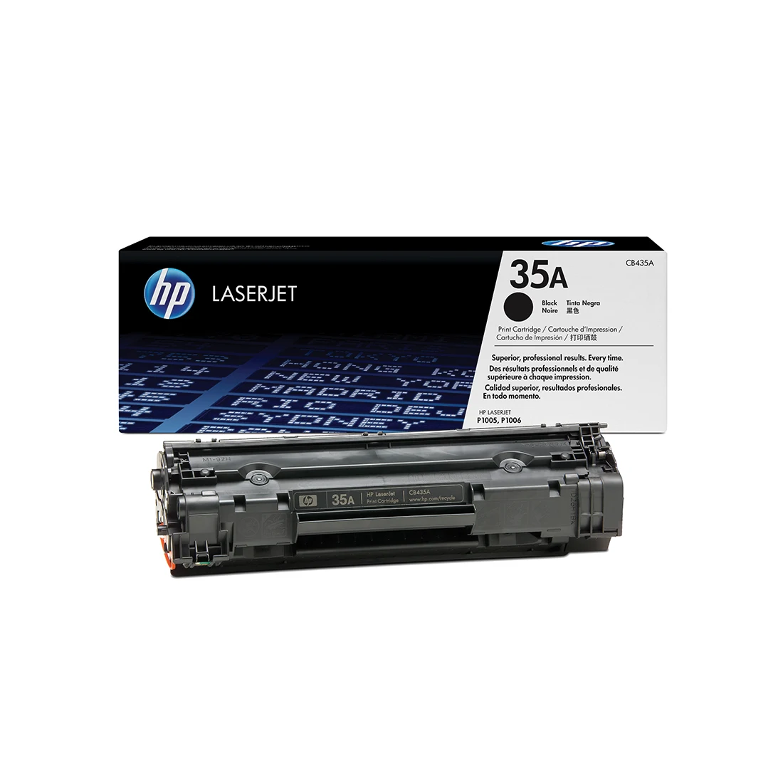 HP 35A Black Toner Cartridge - (CB435A)
