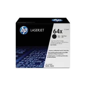 HP 64X Black High Yield Toner Cartridge - (CC364X)