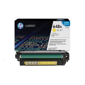 HP 648A Yellow Toner Cartridge - (CE262A)