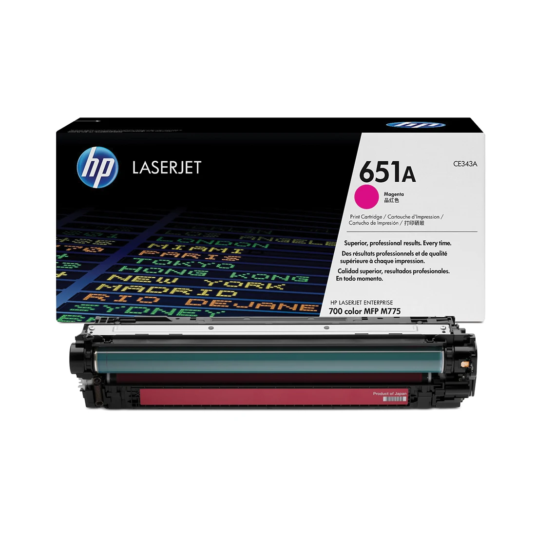 HP 651A Magenta Toner Cartridge - (CE343A)
