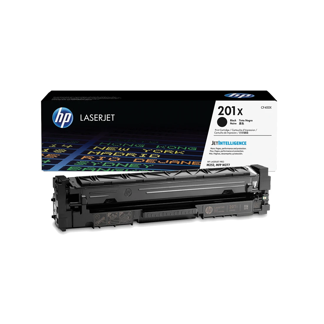 HP 201X High Capacity Black Toner Cartridge - (CF400X)