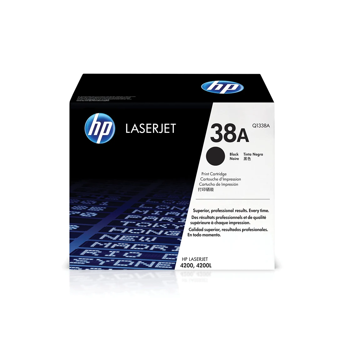 HP 38A Black Toner Cartridge - (Q1338A)