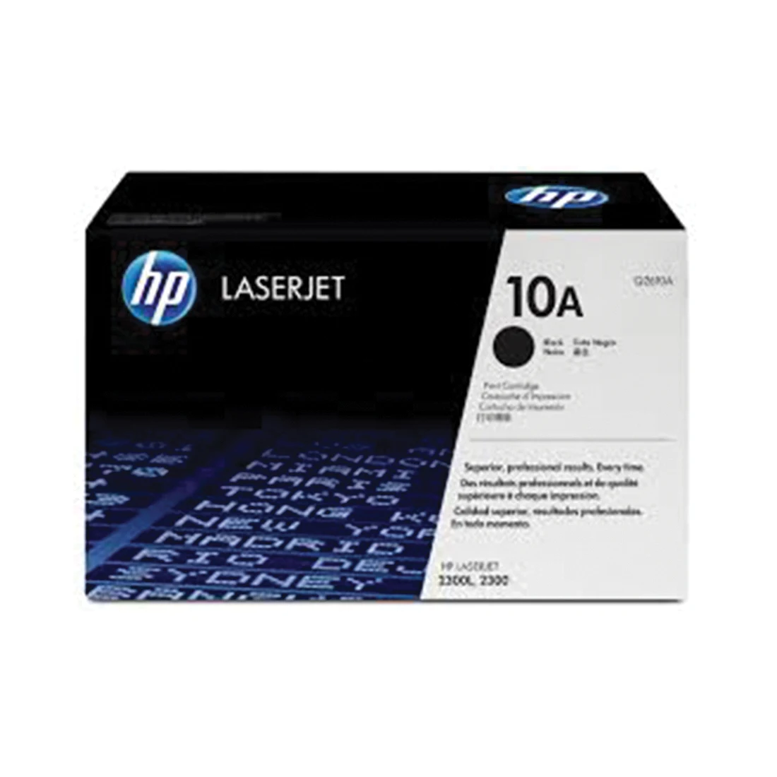 HP 10A Black Toner Cartridge - (Q2610A)