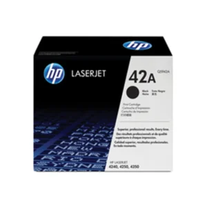 HP 42A Black Toner Cartridge - (Q5942A)