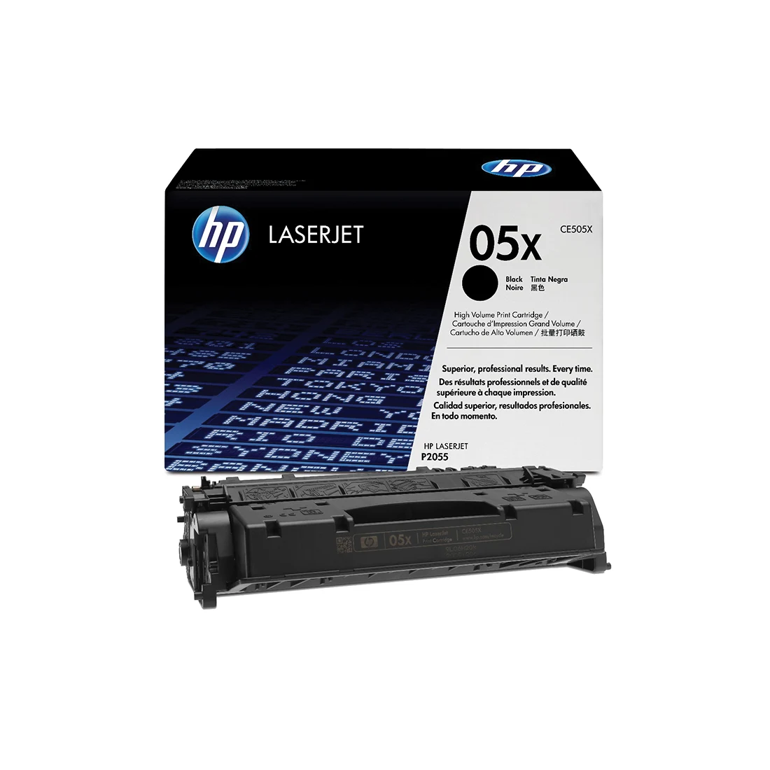 HP 05X High Capacity Black Toner Cartridge ‑ (CE505X)