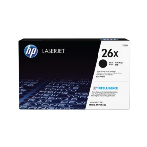HP 26X High Capacity Black Toner Cartridge ‑ (CF226X)