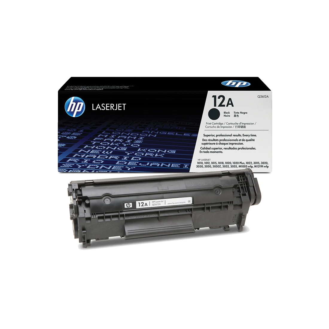 HP 12A Black Toner Cartridge ‑ (Q2612A)