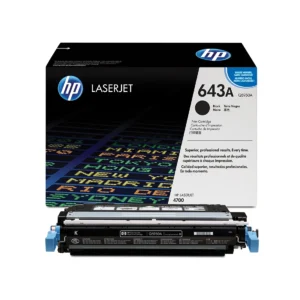 HP 643A Black Toner Cartridge ‑ (Q5950A)