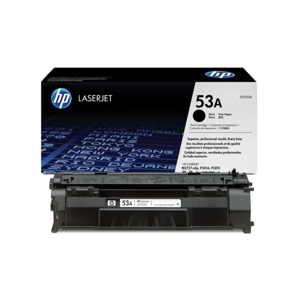 HP 53A Black Toner Cartridge ‑ (Q7553A) - Printer Supplies Ltd