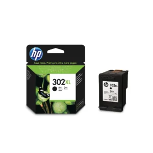HP 302XL High Capacity Black Ink Cartridge - (F6U68AE)