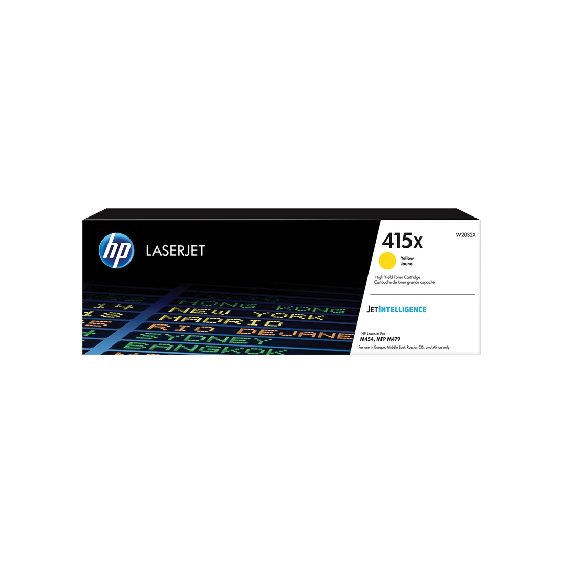 HP 415X High Capacity Yellow Toner Cartridge - (W2032X)