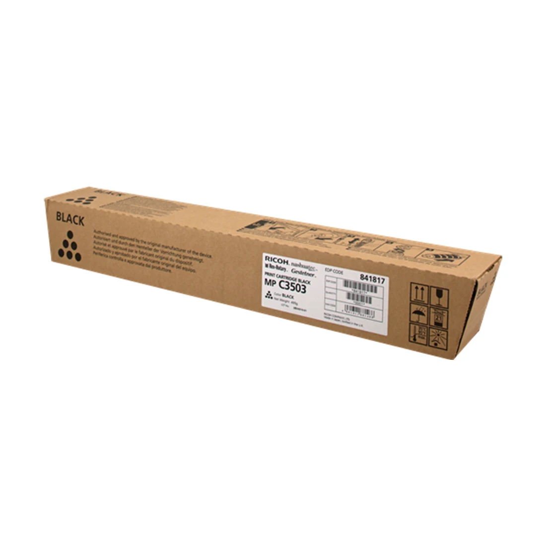 ricoh 841817 black toner cartridge sold by printer supplies ltd