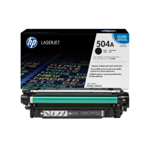 HP 504A Black Toner Cartridge - (CE250A)