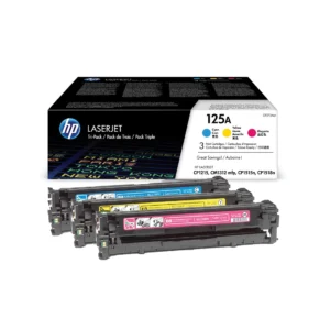 HP 125A 3 Colour Toner Cartridge Multipack - (CF373AM)