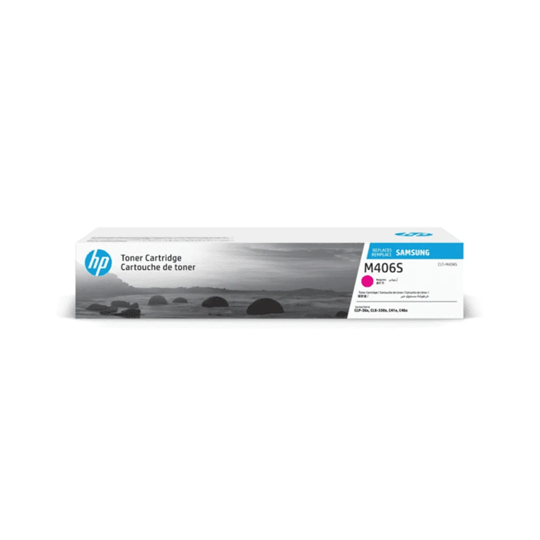 Samsung CLT-M406S Magenta Toner Cartridge - (CLT-M406S/ELS)