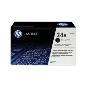 HP 24A Black Original LaserJet Toner Cartridge - (Q2624A)