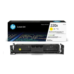 HP 220X High Capacity Yellow Toner Cartridge - (W2202X)