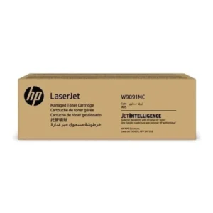 HP W9091MC Cyan Managed Original LaserJet Toner Cartridge