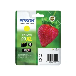 epson 29xl yellow high capacity ink cartridge - sold by printer supplies ltd