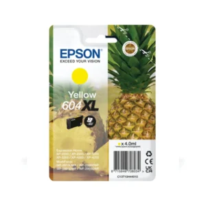 epson 604xl yellow ink cartridge - sold by printer supplies ltd