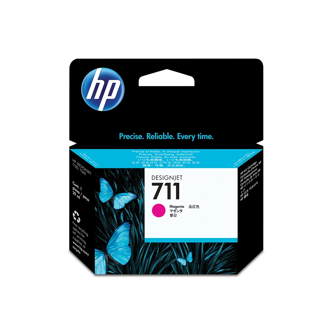 hp 711 magenta ink cartridge - sold by printer supplies ltd