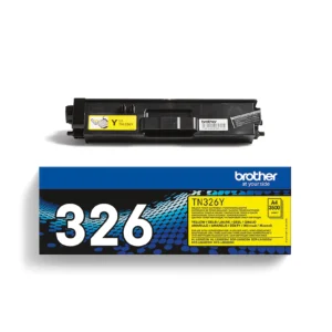 Brother tn-326y yellow toner cartridge sold by printer supplies ltd