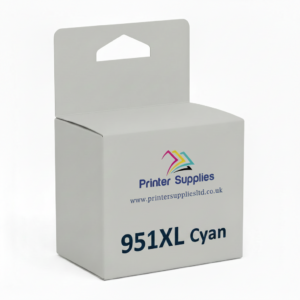 compatible 951xl high capacity cyan ink cartridge - sold by printer supplies ltd