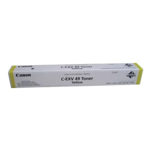canon c-exv49 yellow toner cartridge - sold by printer supplies ltd