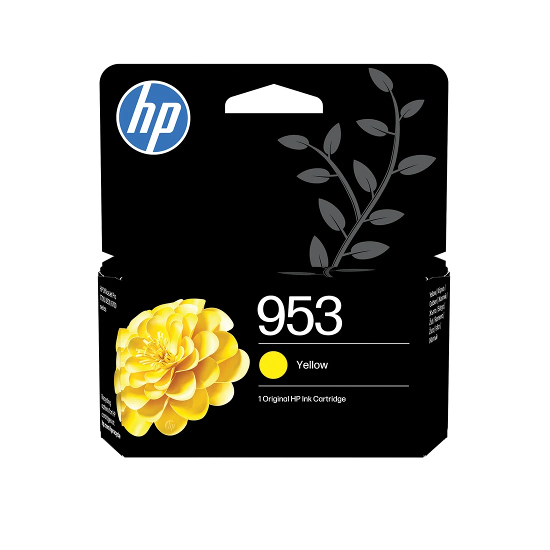 hp 953 yellow standard capacity ink cartridge - sold by printer supplies ltd