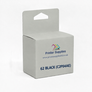 compatible hp 62 black standard capacity ink cartridge - sold by printer supplies ltd