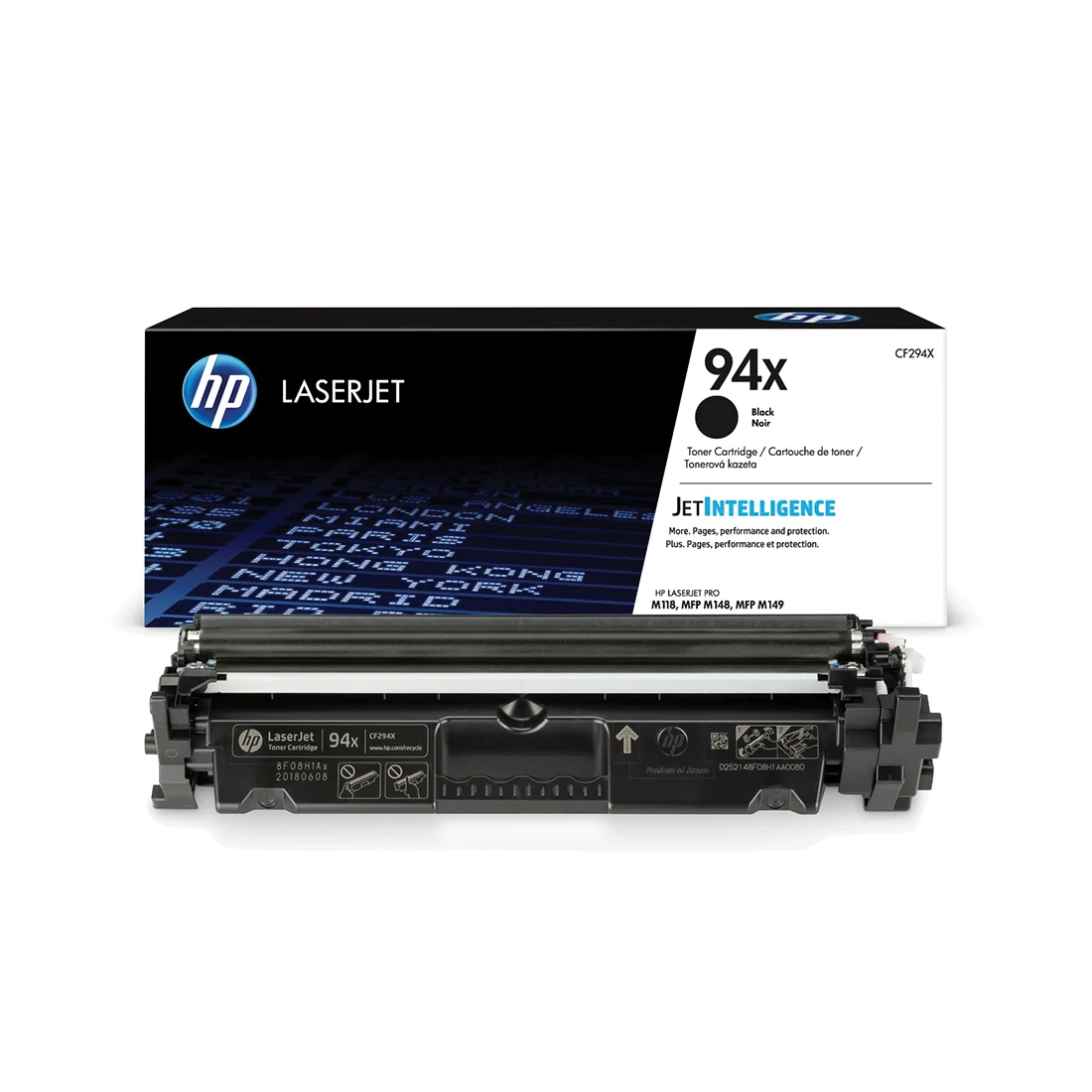 hp cf294x 94x high capacity black toner cartridge - sold by printer supplies ltd